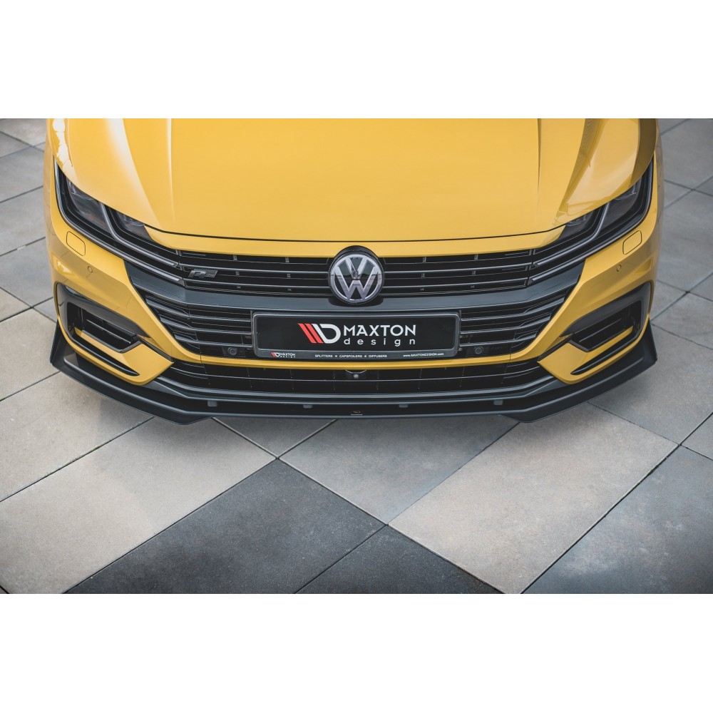 Street Pro Lame Du Pare-Chocs Avant + Flaps Volkswagen Arteon R-Line Sedan / Shooting Brake Mk1