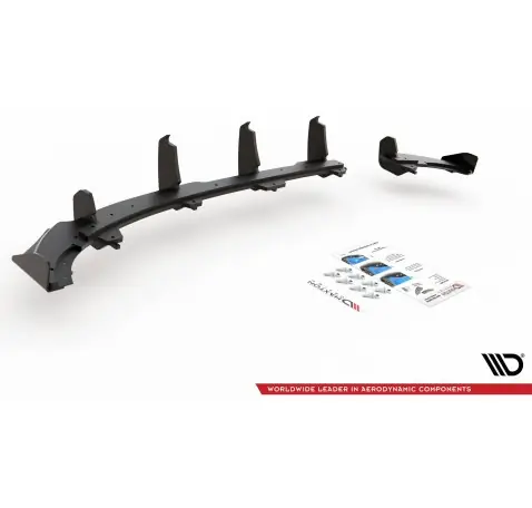 Street Pro Diffuseur Arrière Complet + Flaps Volkswagen Polo GTI Mk6