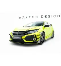 Street Pro Lame Du Pare-Chocs Avant V.2 Honda Civic Type-R Mk10 / Mk10 Facelift