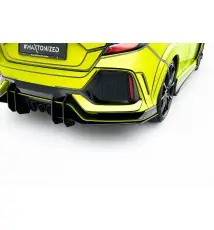 Street Pro Diffuseur Arrière Complet V.2 Honda Civic Type-R Mk10 / Mk10 Facelift