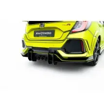 Street Pro Diffuseur Arrière Complet V.2 Honda Civic Type-R Mk10 / Mk10 Facelift