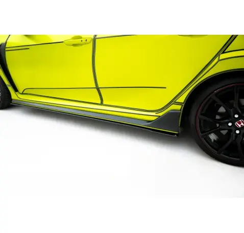 Street Pro Rajouts Des Bas De Caisse V.2 Honda Civic Type-R Mk10 / Mk10 Facelift