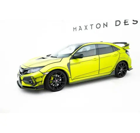 Street Pro Rajouts Des Bas De Caisse V.2 Honda Civic Type-R Mk10 / Mk10 Facelift