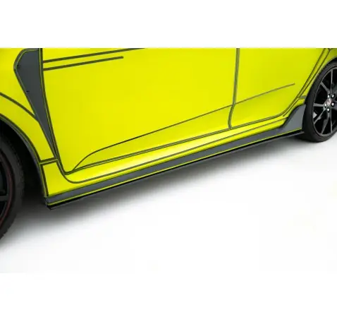 Street Pro Rajouts Des Bas De Caisse V.2 Honda Civic Type-R Mk10 / Mk10 Facelift