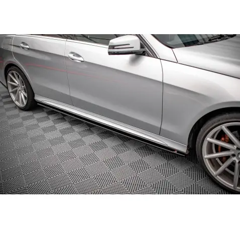 Rajouts Des Bas De Caisse Mercedes-Benz E63 AMG / AMG-Line Sedan W212 Facelift