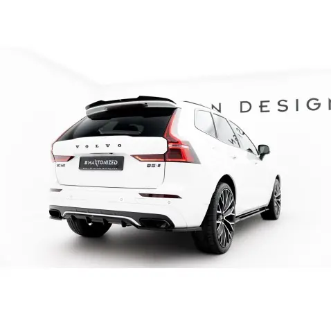 Arriere Splitter (avec une barre verticale) Volvo XC60 Mk2 R-Design