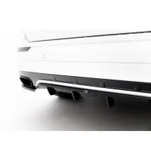 Arriere Splitter (avec une barre verticale) Volvo XC60 Mk2 R-Design