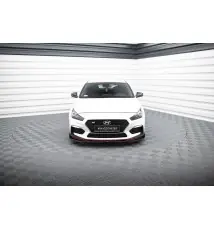 Lame Du Pare-Chocs Avant V.6 + Ailerons Hyundai I30 N Mk3 Hatchback/Fastback