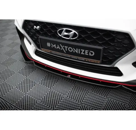 Lame Du Pare-Chocs Avant V.6 + Ailerons Hyundai I30 N Mk3 Hatchback/Fastback
