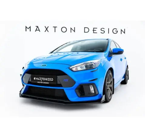 Street Pro Lame Du Pare-Chocs Avant / Splitter V.2 Ford Focus RS Mk3