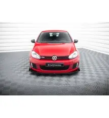 Street Pro Lame Du Pare-Chocs Avant V.3 + Flaps Volkswagen Golf GTI Mk6