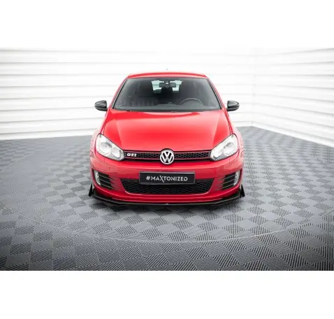 Street Pro Lame Du Pare-Chocs Avant V.3 + Flaps Volkswagen Golf GTI Mk6 Street Pro Lame Du Pare-Chocs Avant V.3 + Flaps Volkswagen Golf GTI Mk6