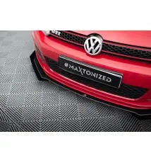 Street Pro Lame Du Pare-Chocs Avant V.3 + Flaps Volkswagen Golf GTI Mk6