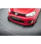 Street Pro Lame Du Pare-Chocs Avant V.3 + Flaps Volkswagen Golf GTI Mk6