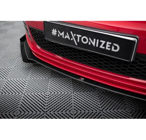 Street Pro Lame Du Pare-Chocs Avant V.3 + Flaps Volkswagen Golf GTI Mk6