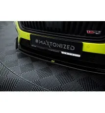 Lame Du Pare-Chocs Avant V.2 + Ailerons Skoda Octavia RS Mk4