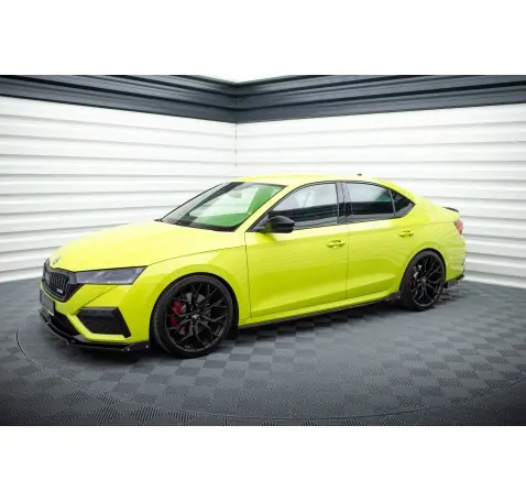 Rajouts Des Bas De Caisse V.2 + Ailerons Skoda Octavia RS Liftback / Combi Mk4