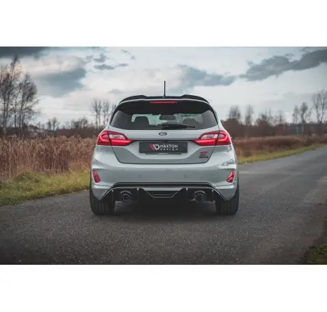 Rajout Du Pare-Chocs Arriere + Milltek Sport Ford Fiesta ST Mk8 Extension d'échappement