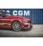 Street Pro Lame Du Pare-Chocs Avant + Flaps Mercedes-AMG C43 / AMG-Line Coupe C205