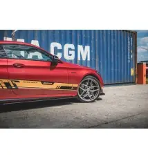 Street Pro Rajouts Des Bas De Caisse + Flaps Mercedes-AMG C43 / AMG-Line Coupe C205