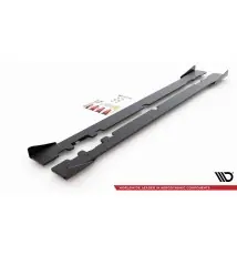 Street Pro Rajouts Des Bas De Caisse + Flaps Mercedes-AMG C43 / AMG-Line Coupe C205