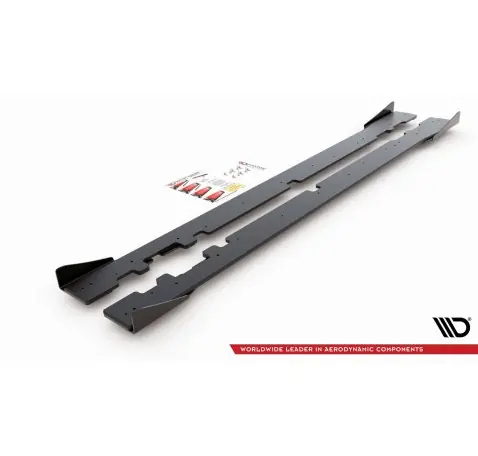 Street Pro Rajouts Des Bas De Caisse + Flaps Mercedes-AMG C43 / AMG-Line Coupe C205