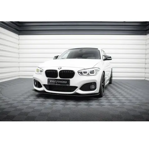 Street Pro Lame Du Pare-Chocs Avant V.3 BMW 1 F20 M-Pack Facelift / M140i