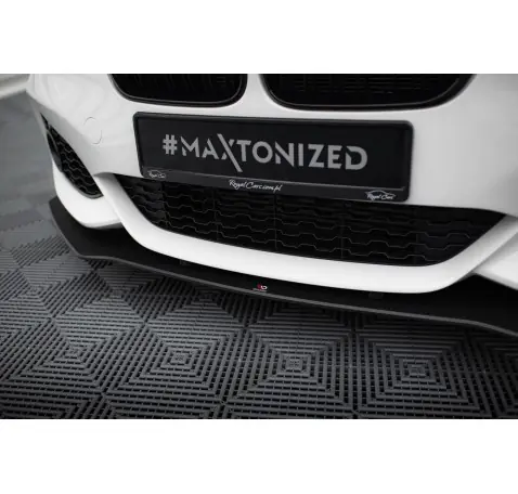 Street Pro Lame Du Pare-Chocs Avant V.3 BMW 1 F20 M-Pack Facelift / M140i