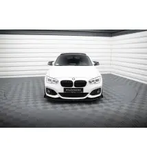 Street Pro Lame Du Pare-Chocs Avant V.3 + Flaps BMW 1 F20 M-Pack Facelift / M140i