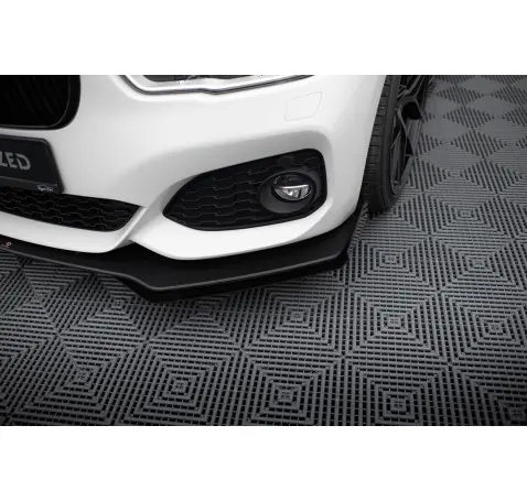 Street Pro Lame Du Pare-Chocs Avant V.3 + Flaps BMW 1 F20 M-Pack Facelift / M140i
