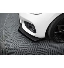 Street Pro Lame Du Pare-Chocs Avant V.3 + Flaps BMW 1 F20 M-Pack Facelift / M140i