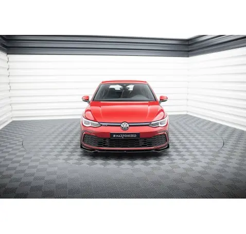 Lame Du Pare-Chocs Avant V.2 + Ailerons Volkswagen Golf GTI / GTE / GTD / R-Line Mk8