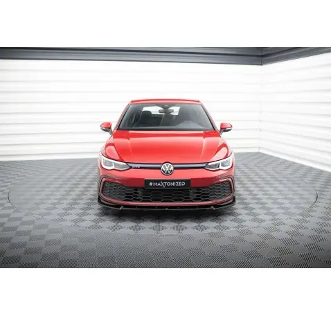 Lame Du Pare-Chocs Avant V.3 + Ailerons Volkswagen Golf GTI / GTE / GTD / R-Line Mk8
