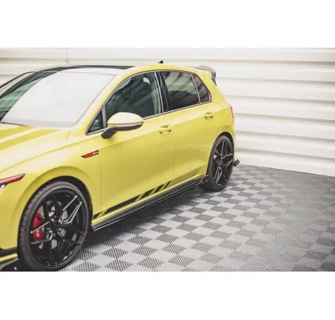Rajouts Des Bas De Caisse V.2 + Ailerons Volkswagen Golf GTI / GTE / GTI Clubsport / GTD / R-Line Mk8