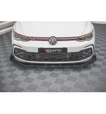 Street Pro Lame Du Pare-Chocs Avant + Flaps Volkswagen Golf GTI / GTE / GTD / R-Line Mk8