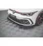 Street Pro Lame Du Pare-Chocs Avant + Flaps Volkswagen Golf GTI / GTE / GTD / R-Line Mk8