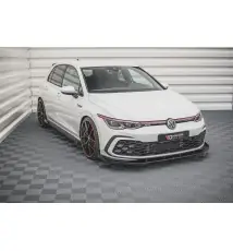 Street Pro Lame Du Pare-Chocs Avant + Flaps Volkswagen Golf GTI / GTE / GTD / R-Line Mk8