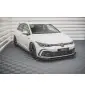 Street Pro Lame Du Pare-Chocs Avant + Flaps Volkswagen Golf GTI / GTE / GTD / R-Line Mk8
