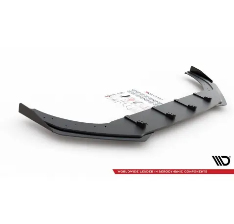 Street Pro Lame Du Pare-Chocs Avant + Flaps Volkswagen Golf GTI / GTE / GTD / R-Line Mk8