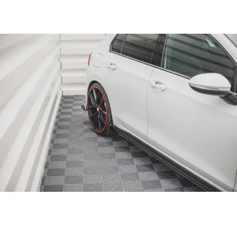 Street Pro Rajouts Des Bas De Caisse + Flaps Volkswagen Golf GTI / GTE / GTI Clubsport / R-Line Mk8