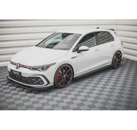 Street Pro Rajouts Des Bas De Caisse + Flaps Volkswagen Golf GTI / GTE / GTI Clubsport / R-Line Mk8