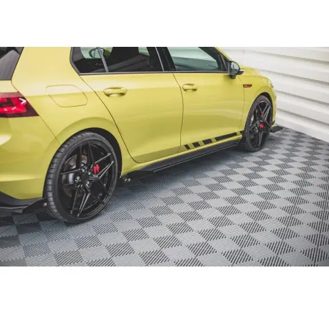 Street Pro Rajouts Des Bas De Caisse + Flaps Volkswagen Golf GTI / GTE / GTI Clubsport / R-Line Mk8