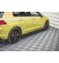 Street Pro Rajouts Des Bas De Caisse + Flaps Volkswagen Golf GTI / GTE / GTI Clubsport / R-Line Mk8