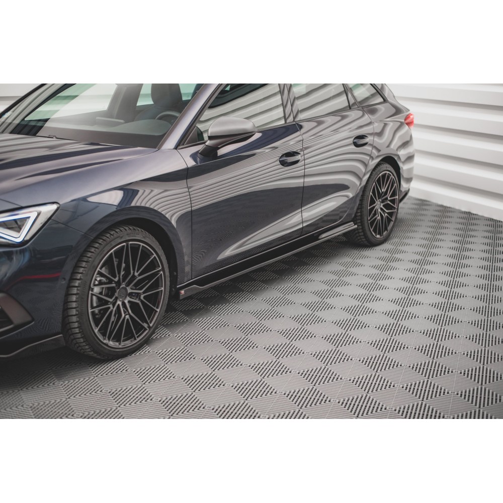 Rajouts Des Bas De Caisse V.2 Seat Leon FR ST / Hatchback Mk4 / Cupra Leon ST / Hatchback Mk1 / Mk1 Facelift