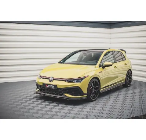 Lame Du Pare-Chocs Avant V.3 Volkswagen Golf GTI Clubsport Mk8 Lame Du Pare-Chocs Avant V.3 Volkswagen Golf GTI Clubsport Mk8