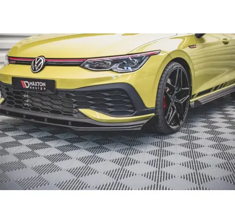 Street Pro Lame Du Pare-Chocs Avant + Flaps Volkswagen Golf GTI Clubsport Mk8