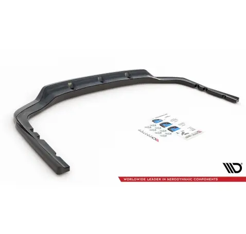 Arriere Splitter (avec une barre verticale) BMW X7 M-Pack G07