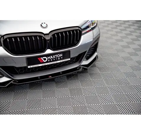 Lame Du Pare-Chocs Avant V.1 BMW 5 M-Pack / M550i / M550d Sedan / Touring G30 / G31 Facelift