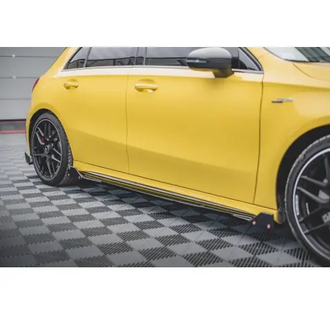 Rajouts Des Bas De Caisse V.2 + Ailerons Mercedes-AMG A45 S