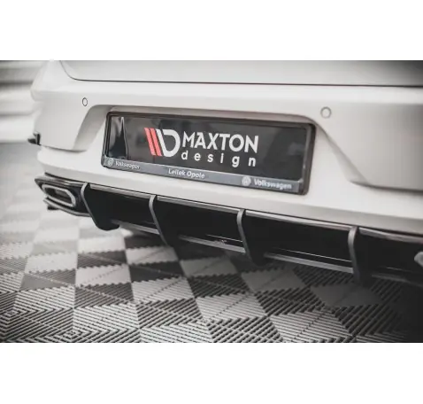 Street Pro Central Diffuseur Arriere Volkswagen Golf R-Line Mk 7 Facelift